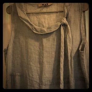 Gorgeous FLAX sleeveless dress. Size M.